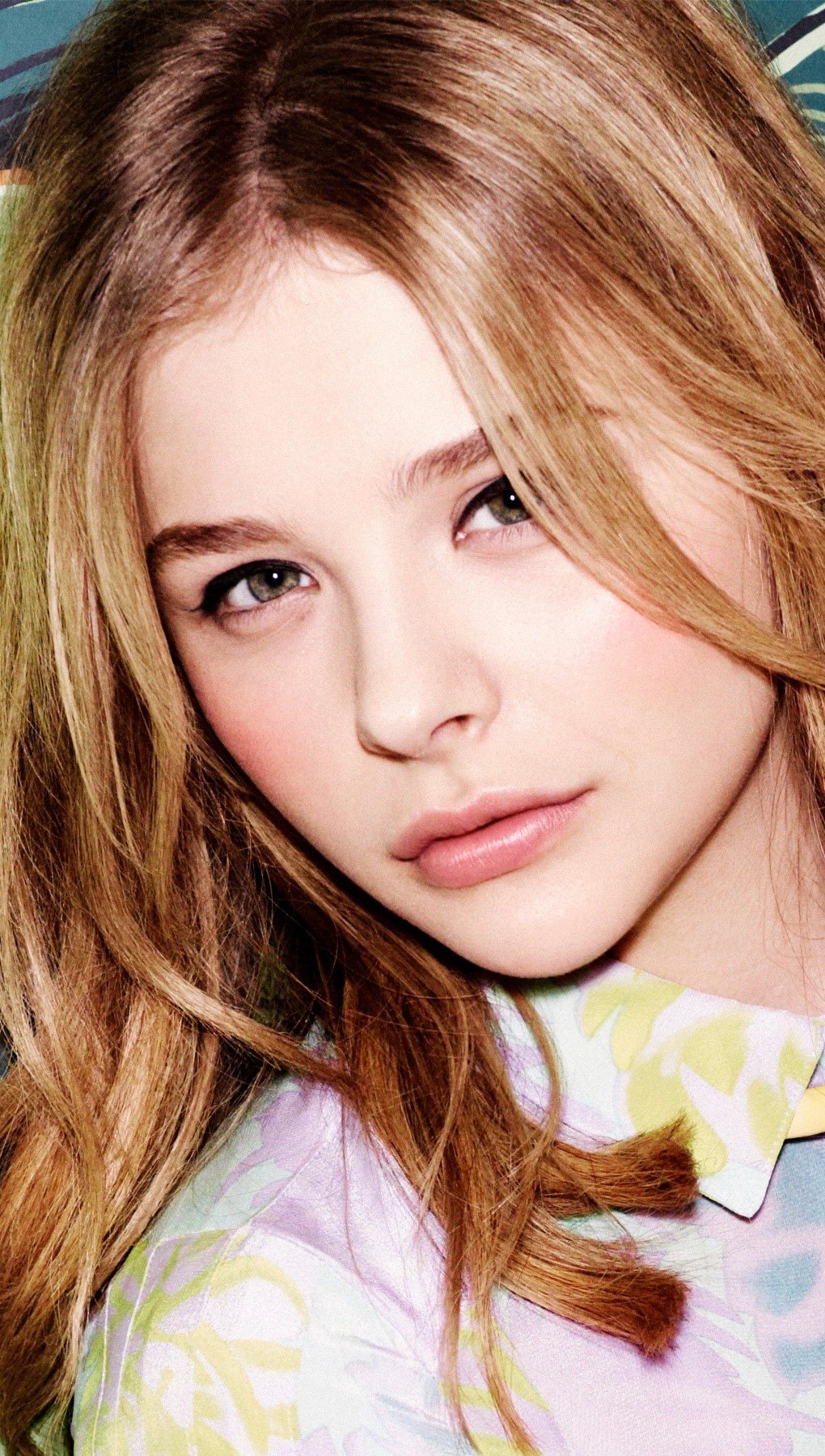 Actriz Chloe Moretz Rubia