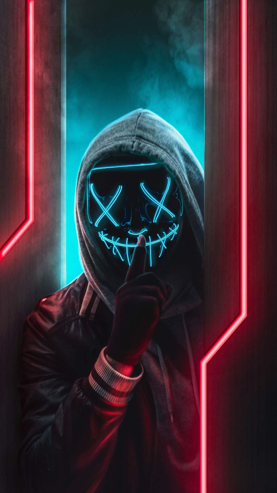 Anonymous Mask Hoodie Guy