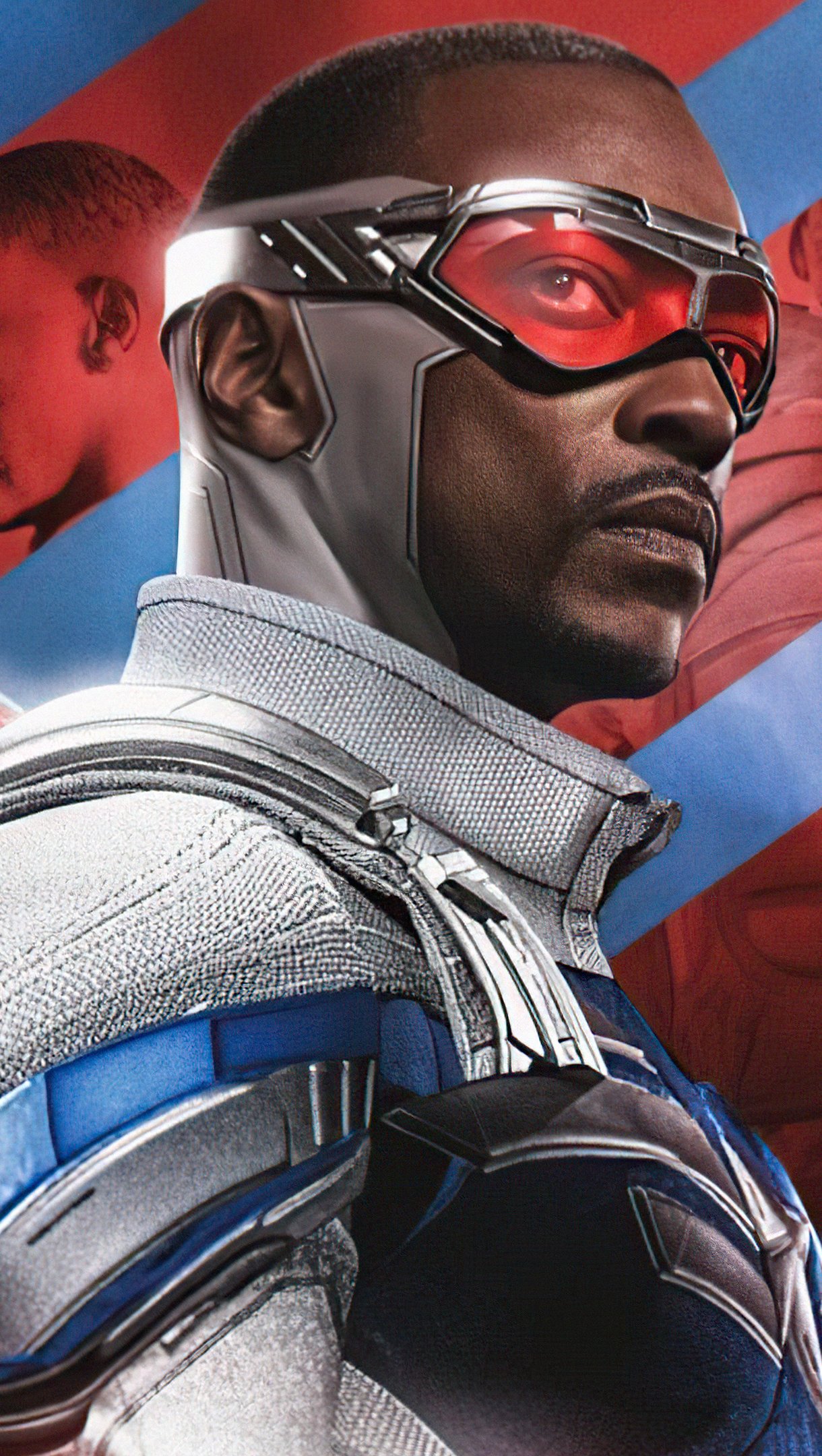 Anthony Mackie Falcon y el soldado de invierno