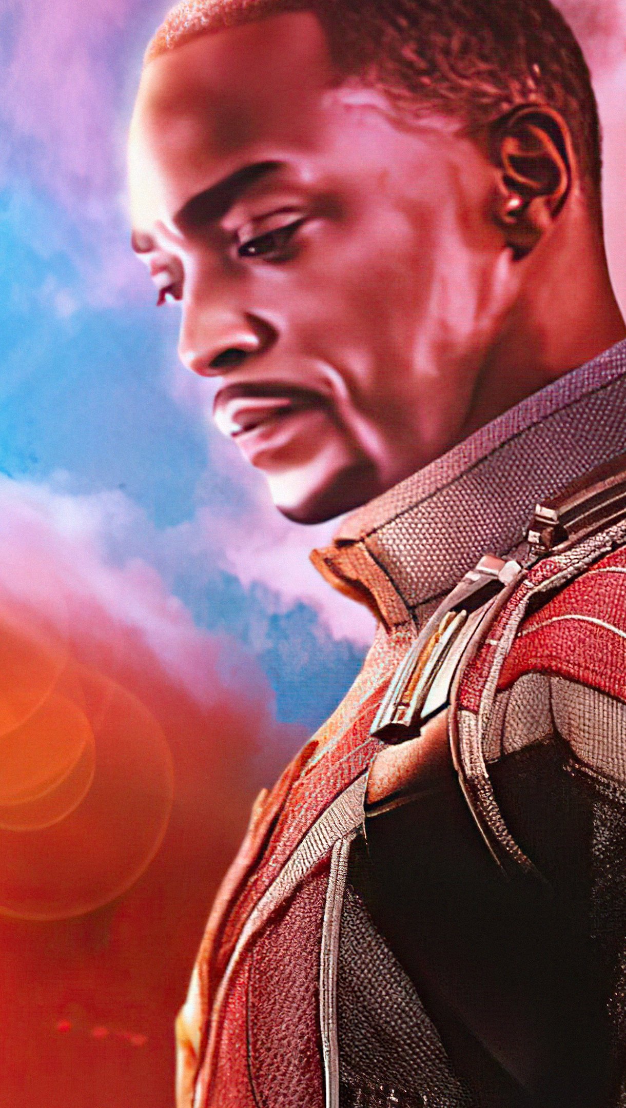 Anthony Mackie en Falcon y el Soldado del Invierno