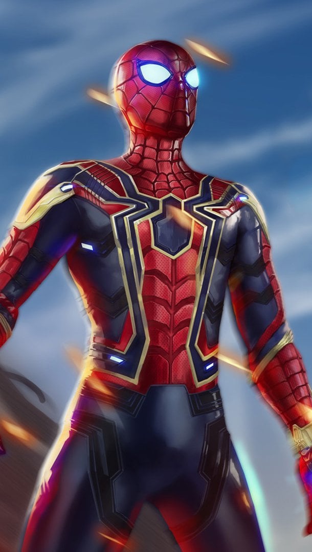 Araña de Hierro en Avengers Infinity War