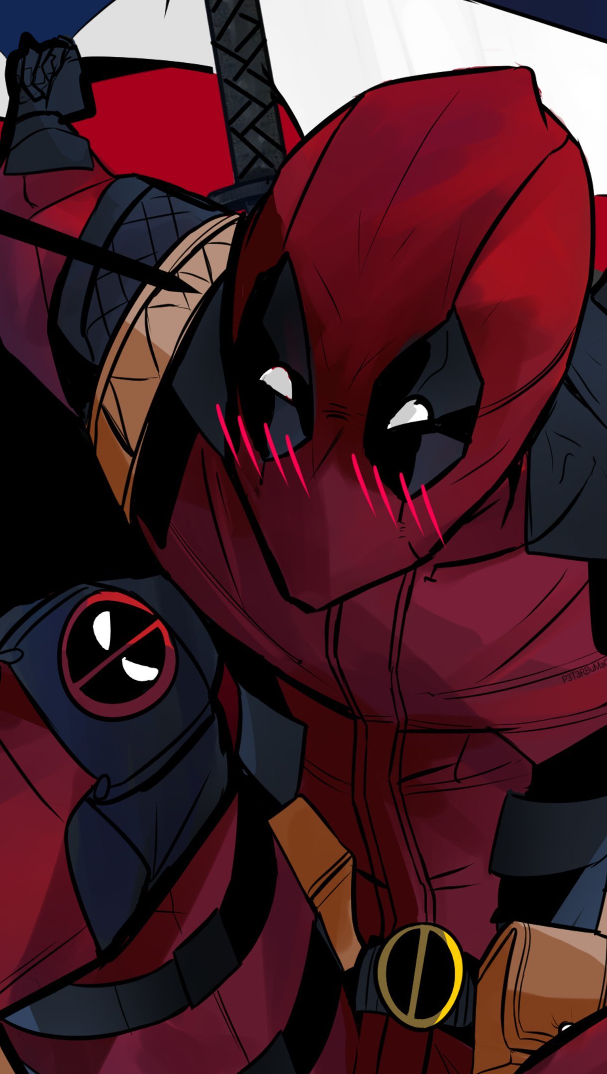 Arte digital de Deadpool