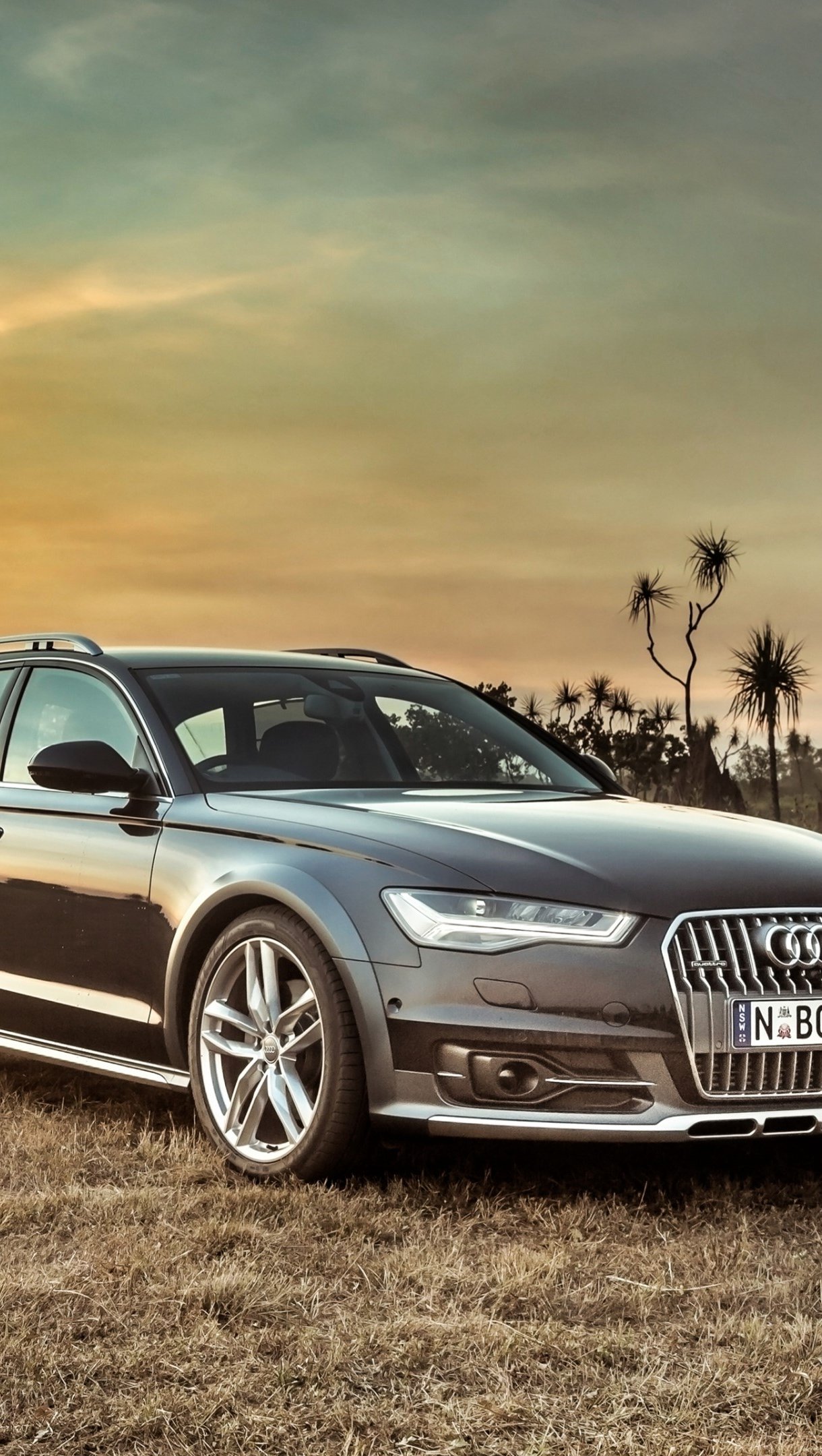 Audi A6 Allread al atardecer