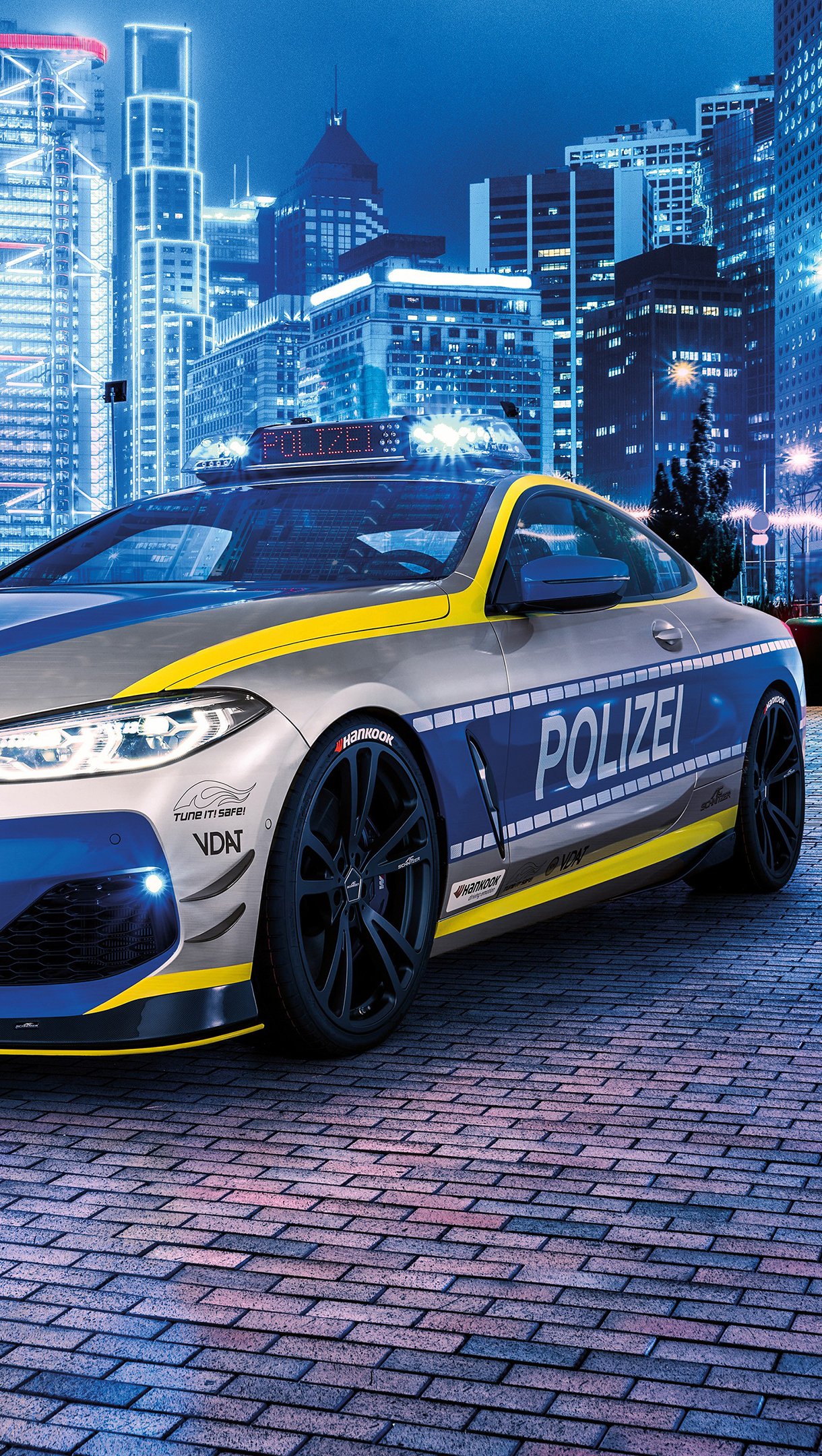 BMW polizei patrulla