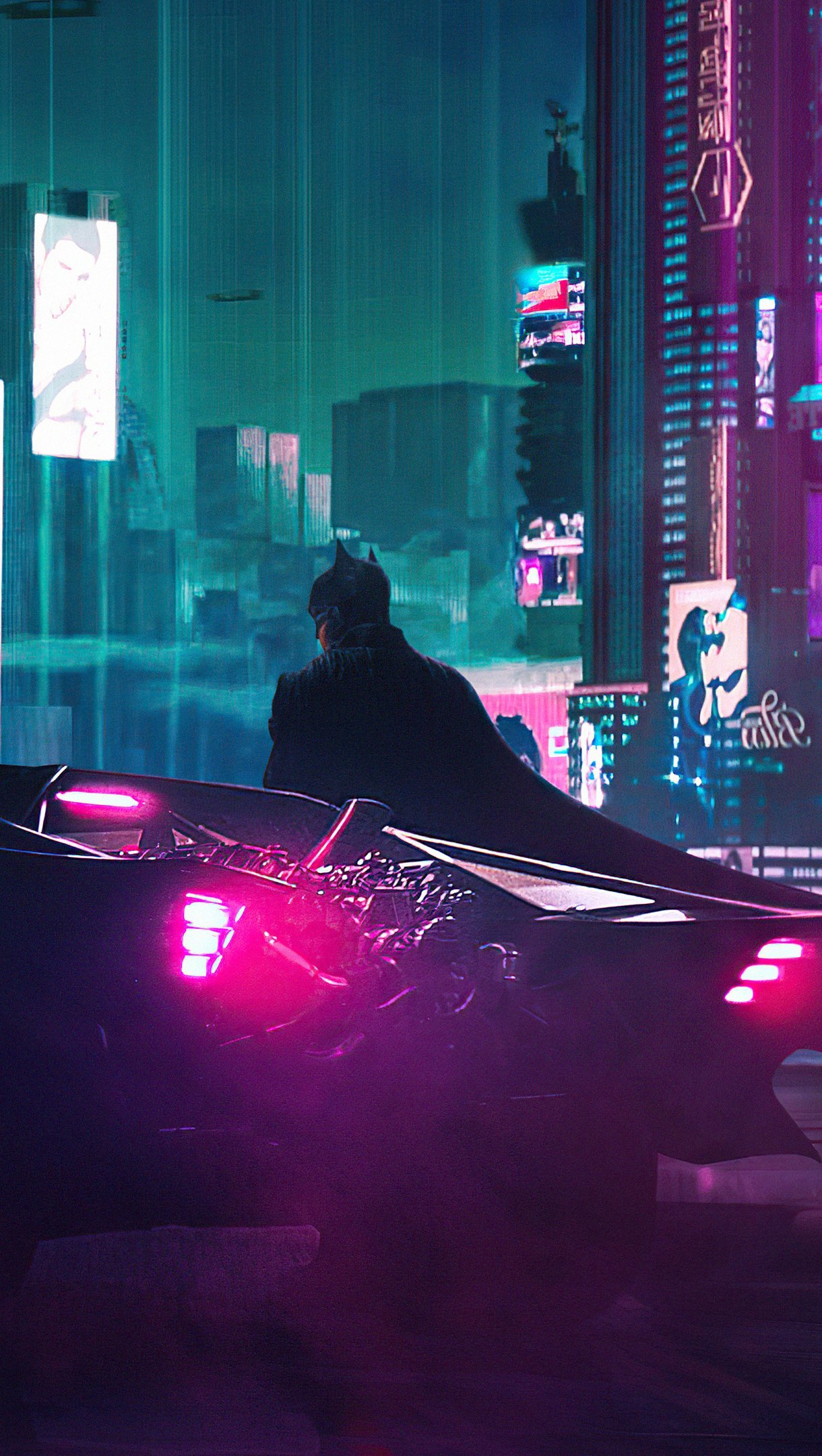 Batman en Cyberpunk 2077