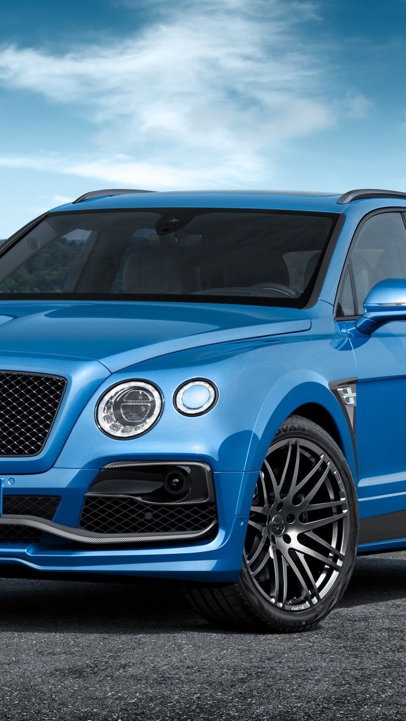 Bentayga azul de Bentley