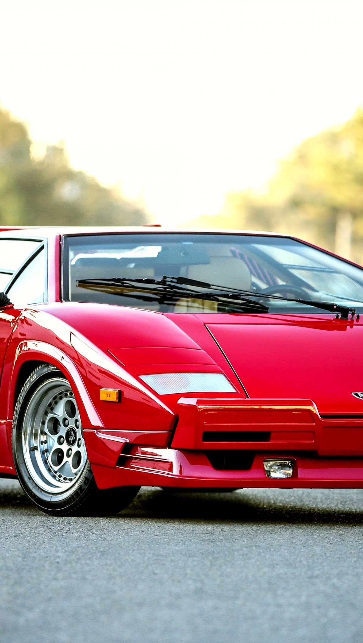 Bertone Lamborghini Countach rojo