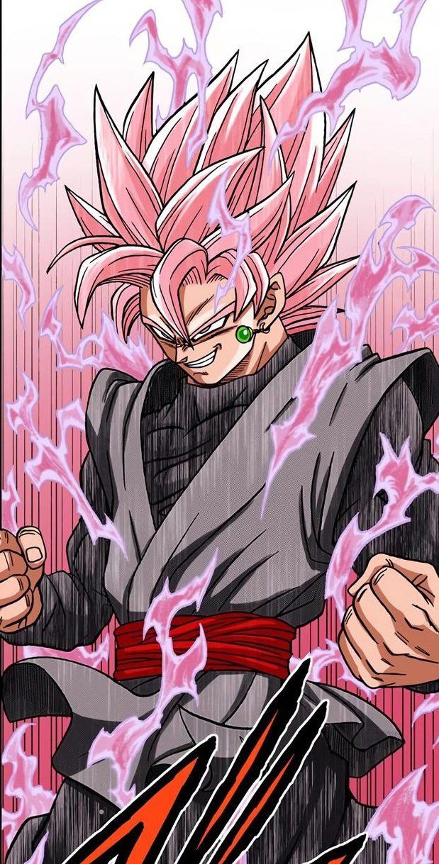 Black Gokú SSJ Rose