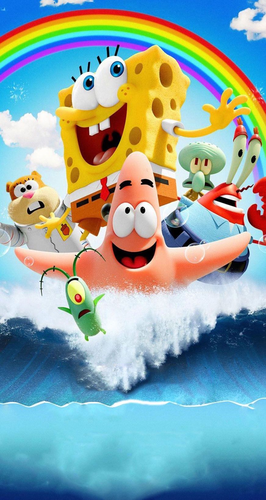 Bob esponja la pelicula fondo para celular