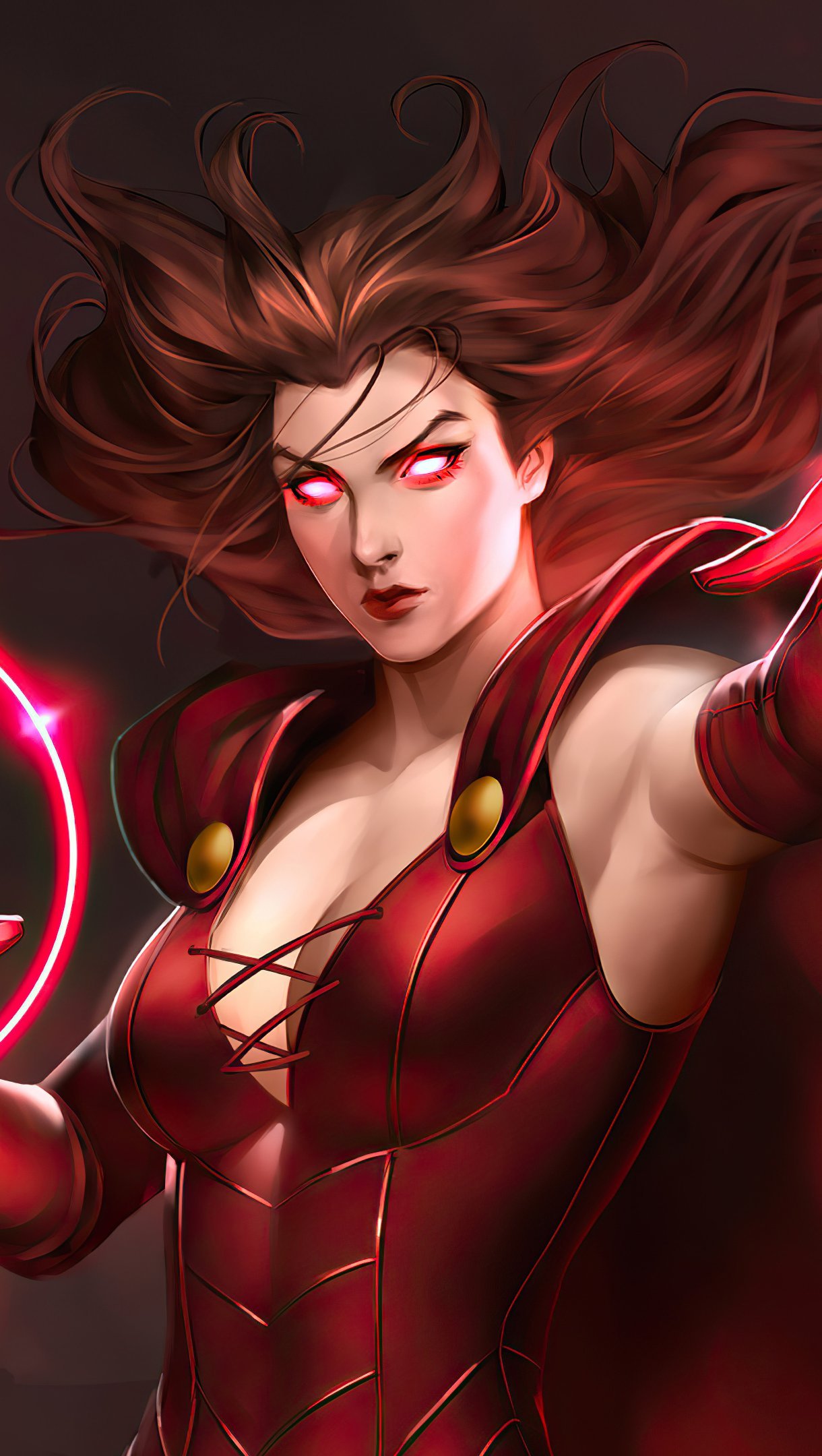 Bruja Escarlata Wanda Maximoff Artwork