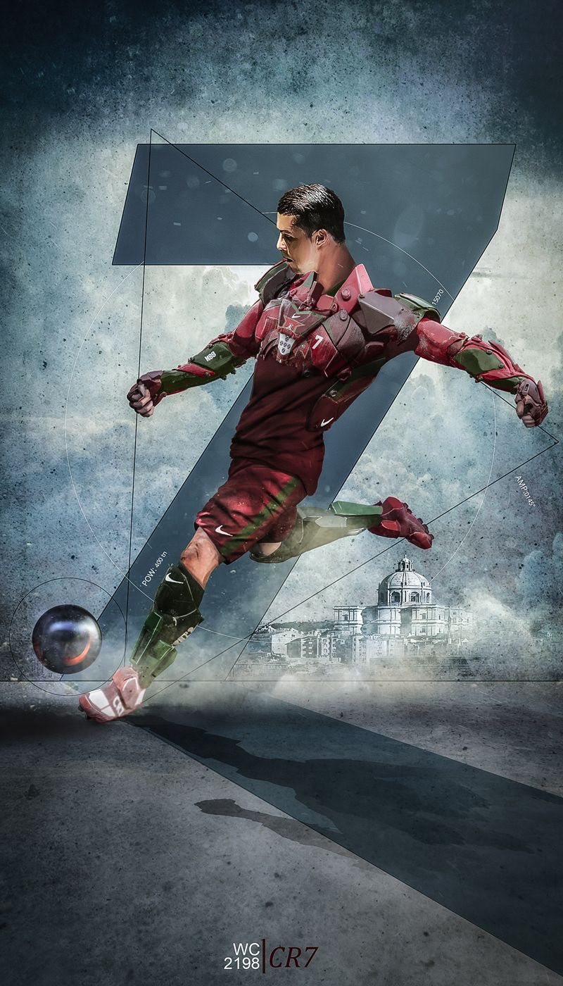 CR7 Iron man wallpaper