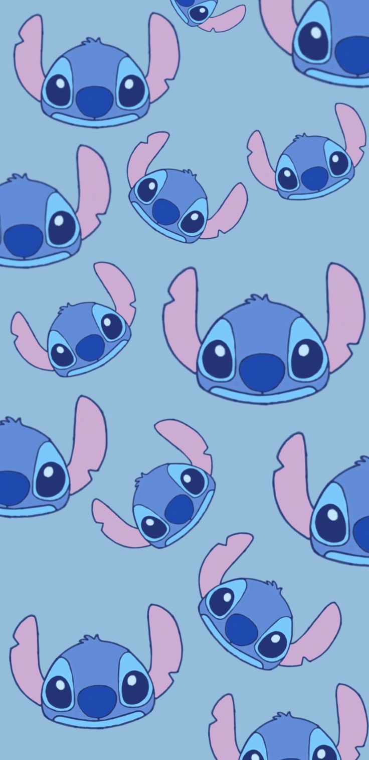 Cabeza de Stitch en mosaico