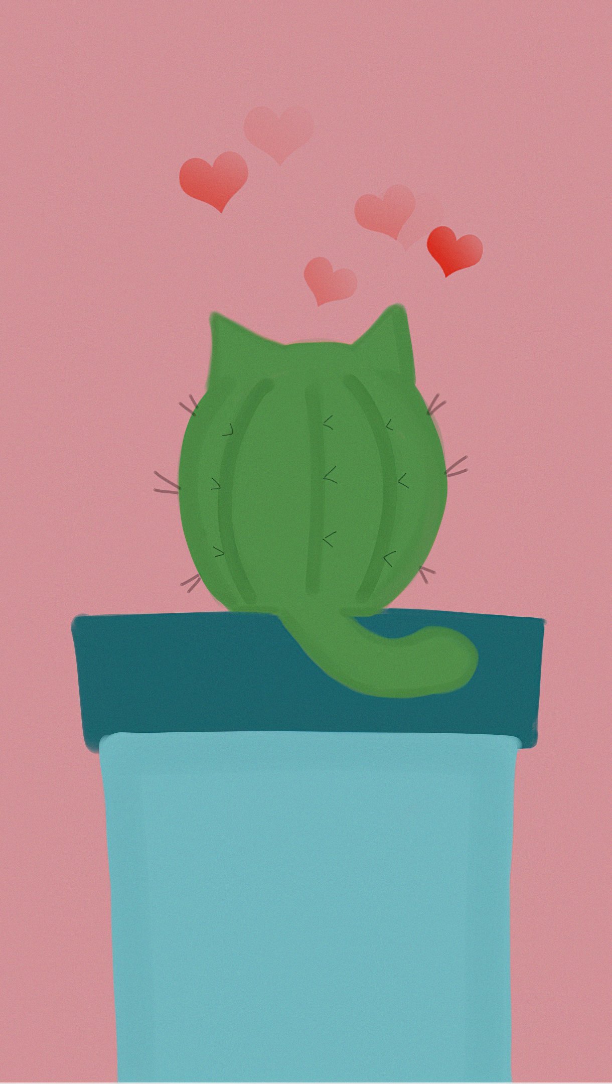 Cactus Minimalista