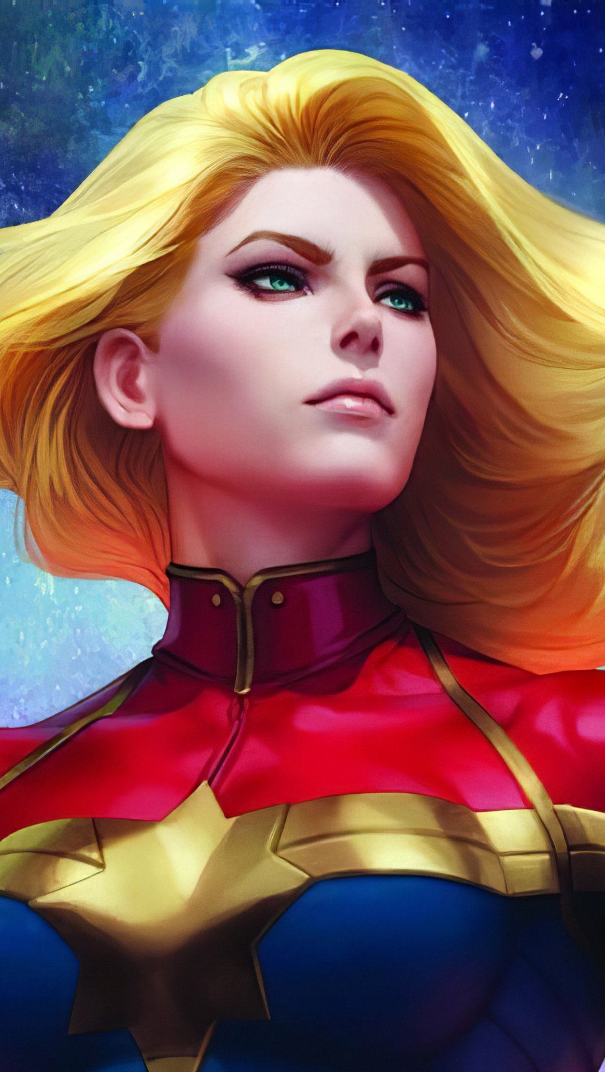 Capitana Marvel Art