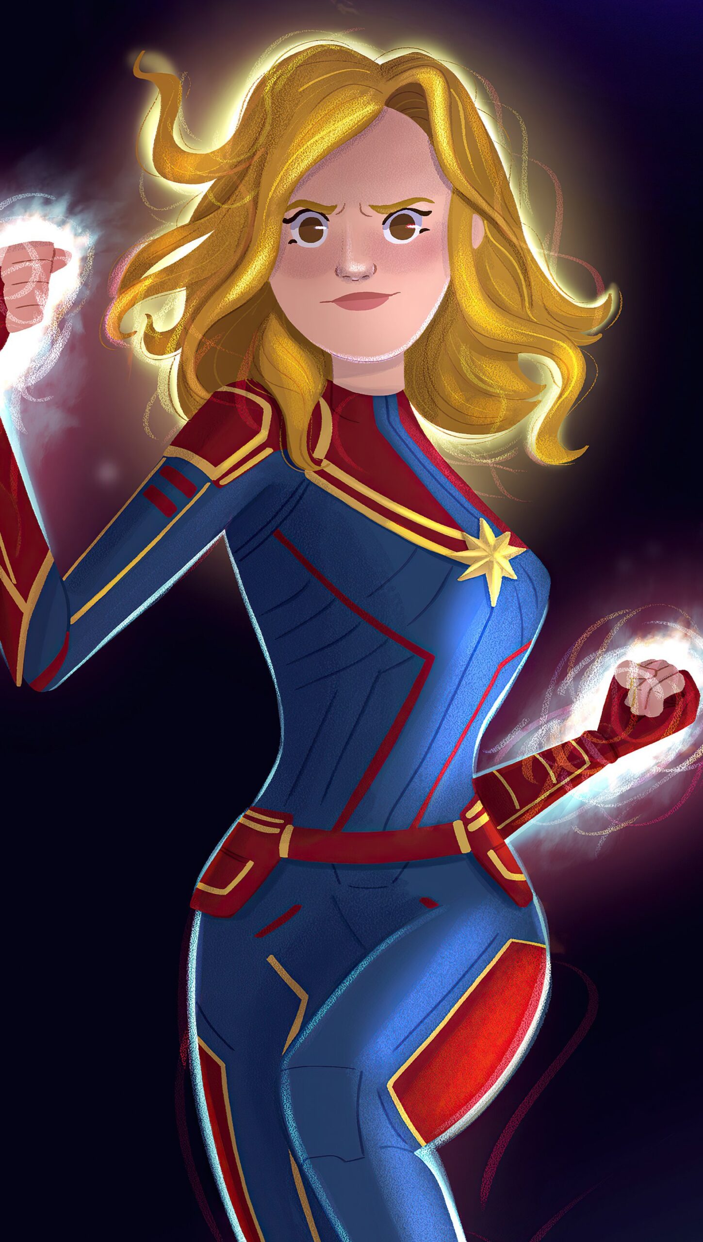 Capitana Marvel Fanart 2021