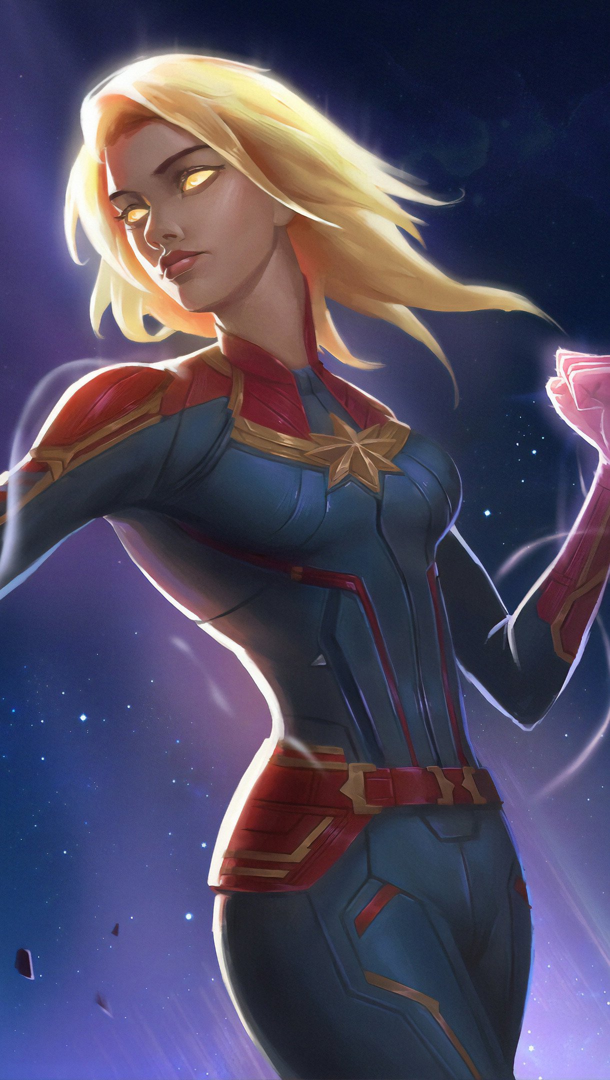 Capitana Marvel Fanart