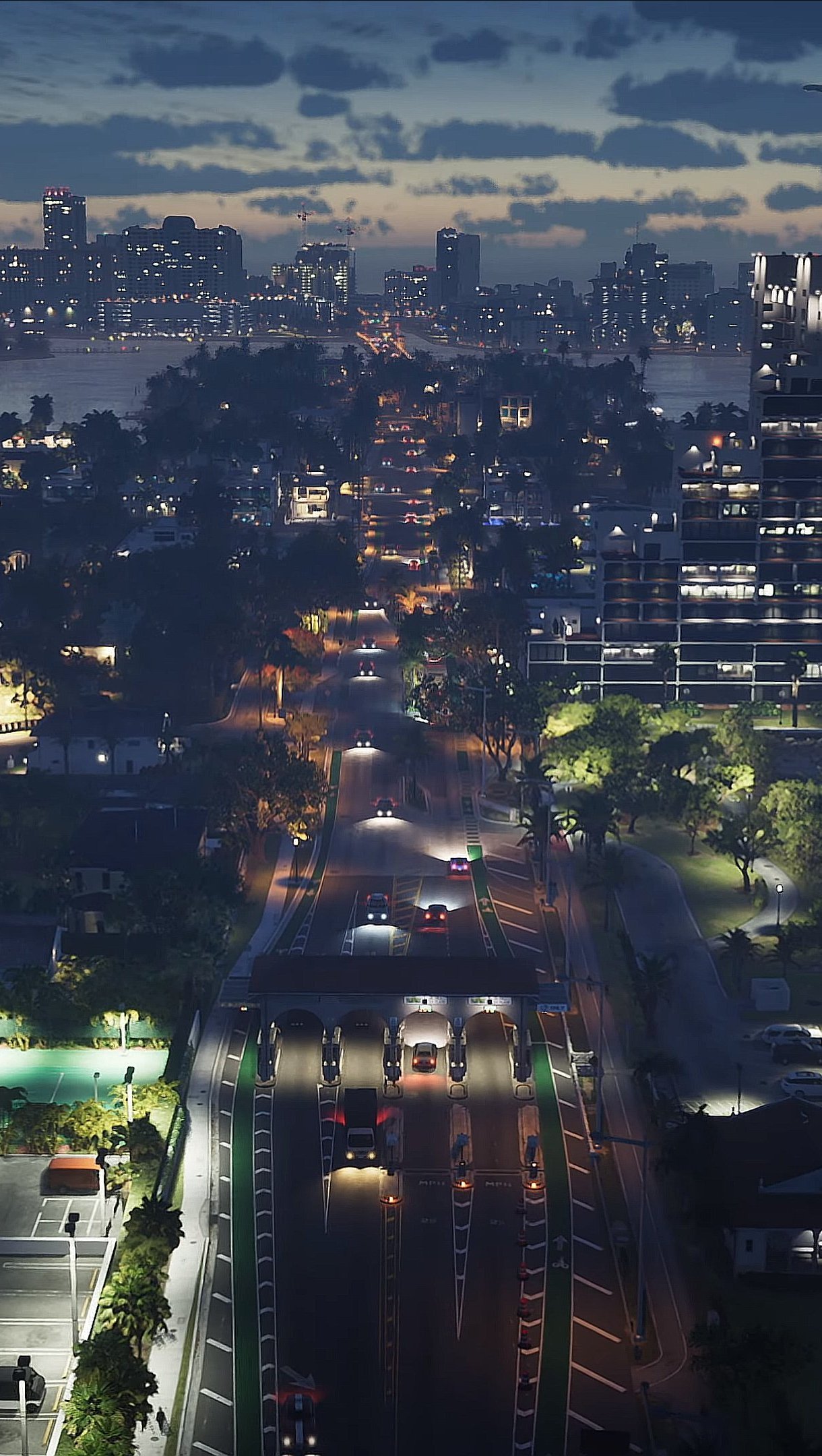 Ciudad de noche GTA 6