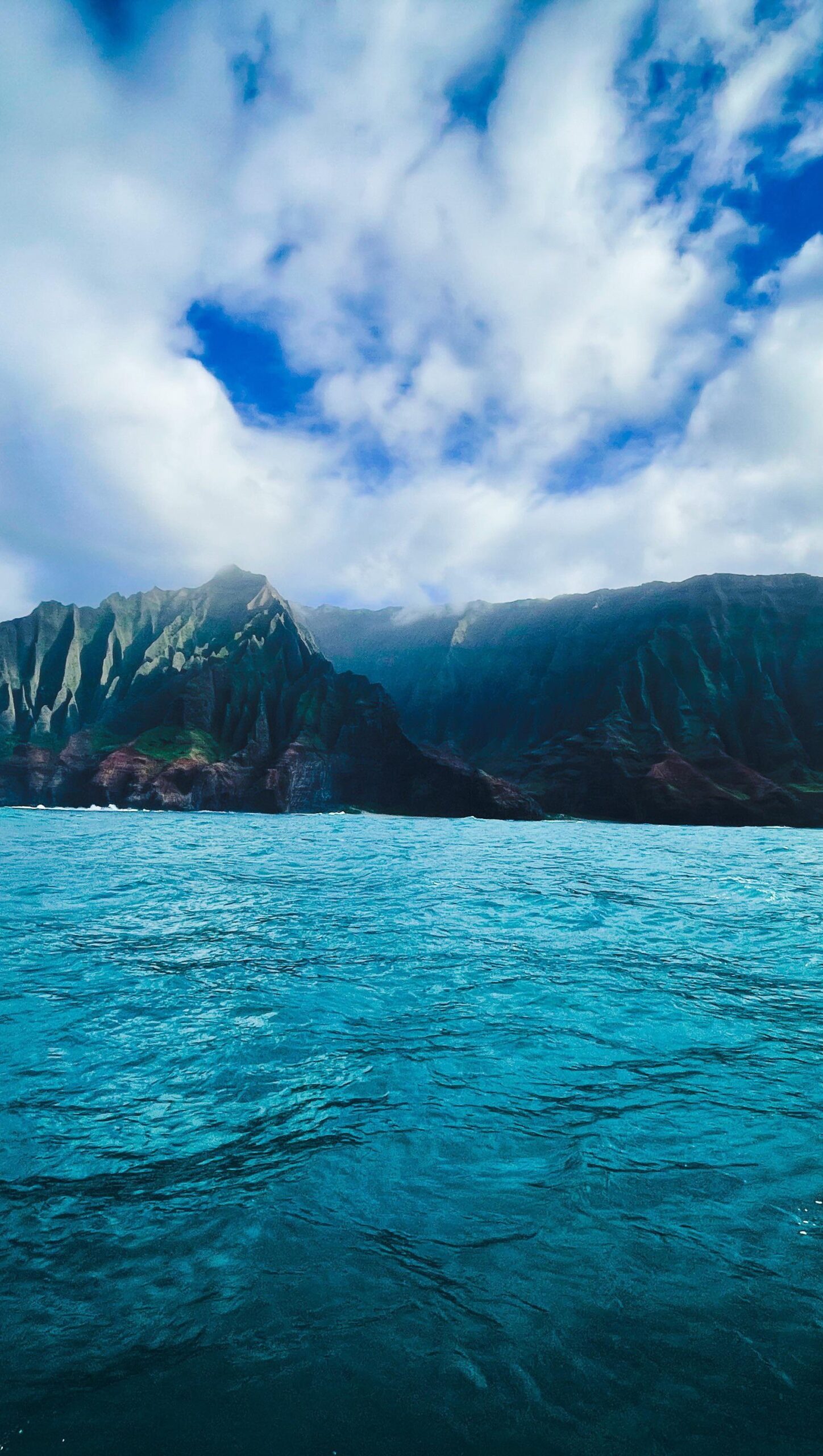 Costa Na Pali en Kauai