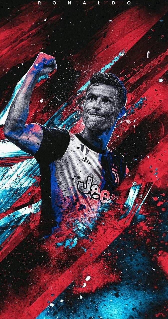 Cristiano Ronaldo Wallpaper estilo spray