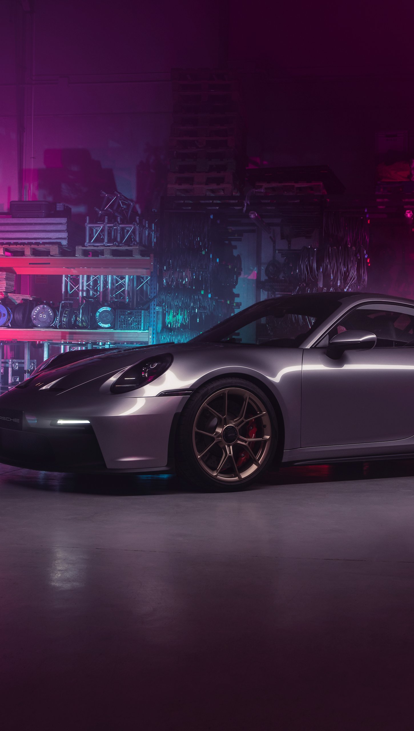 Cyberpunk Porsche 99GT3