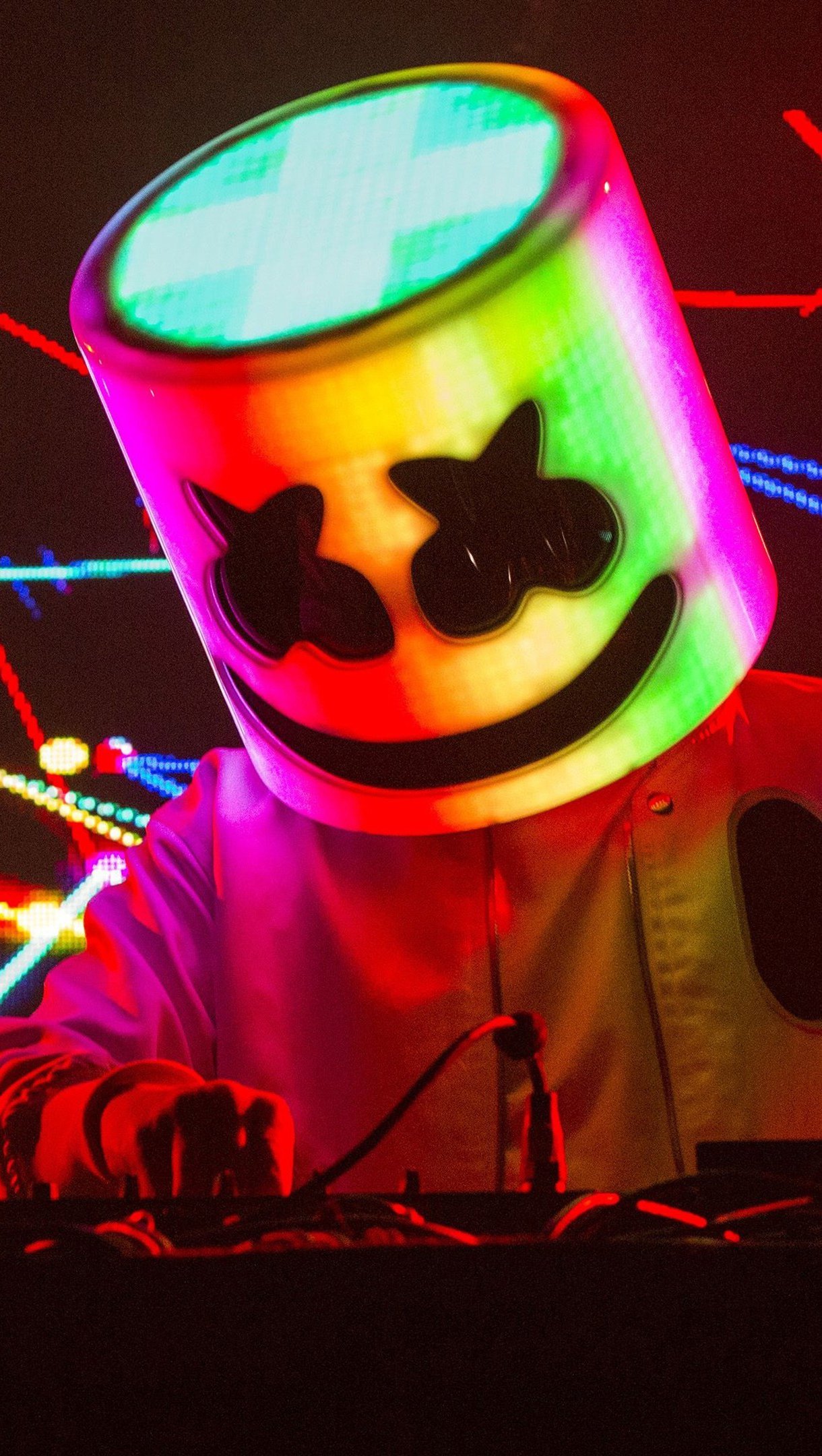 DJ marshmello en concierto