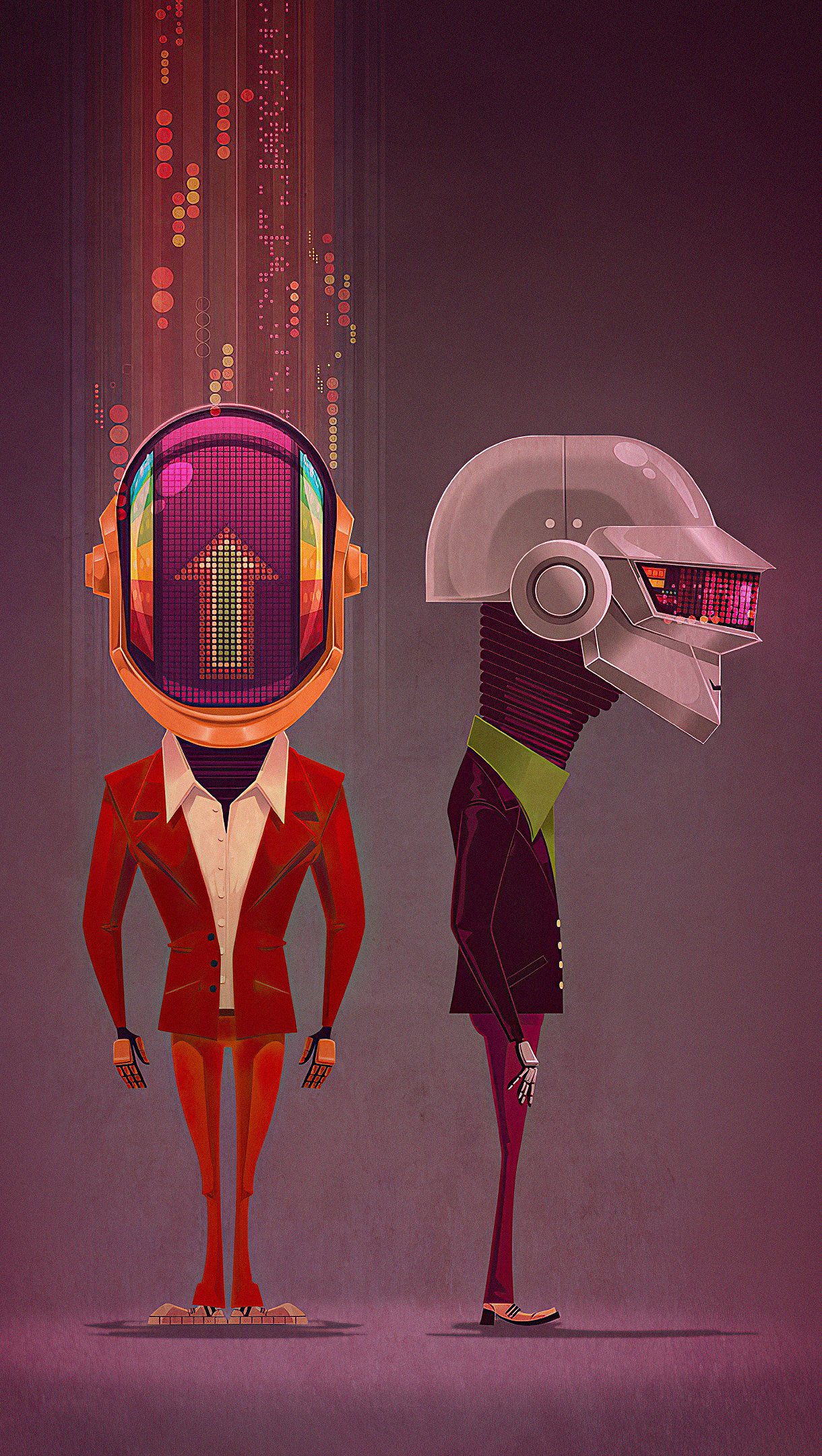 Daft punk Robotico