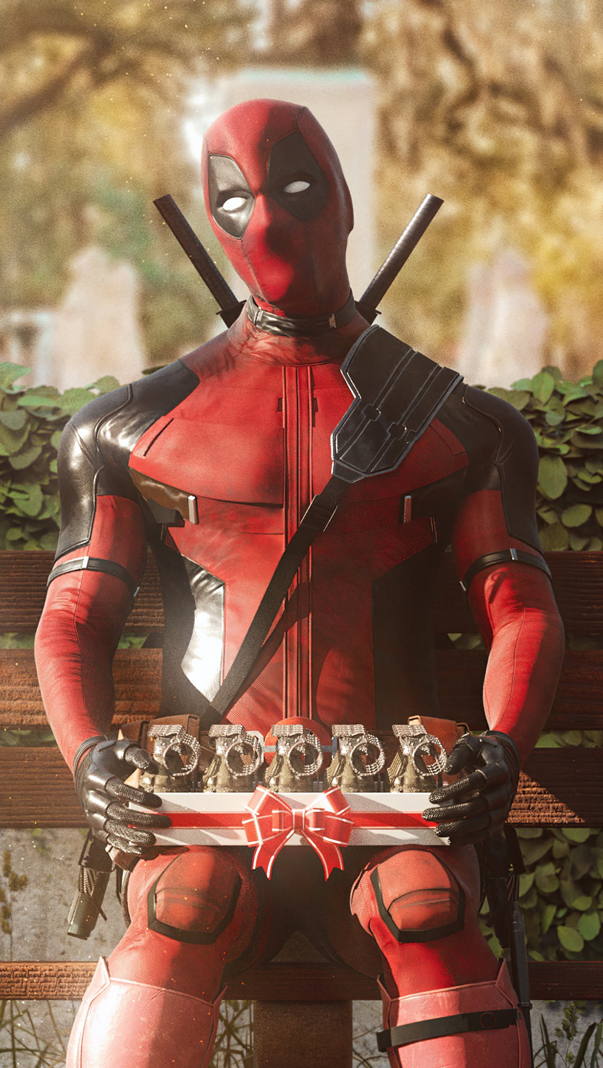 Deadpool con regalo