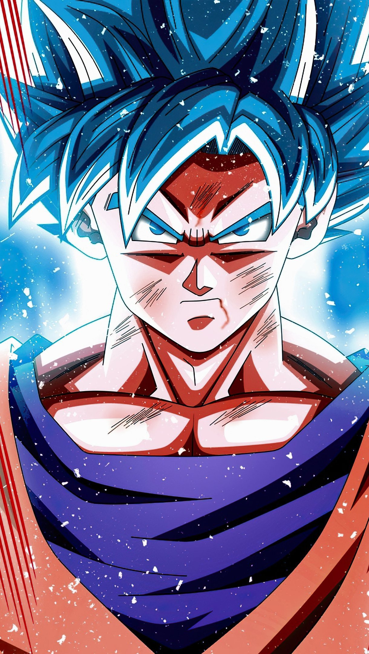 Dragon Ball Goku Azul Kaioken