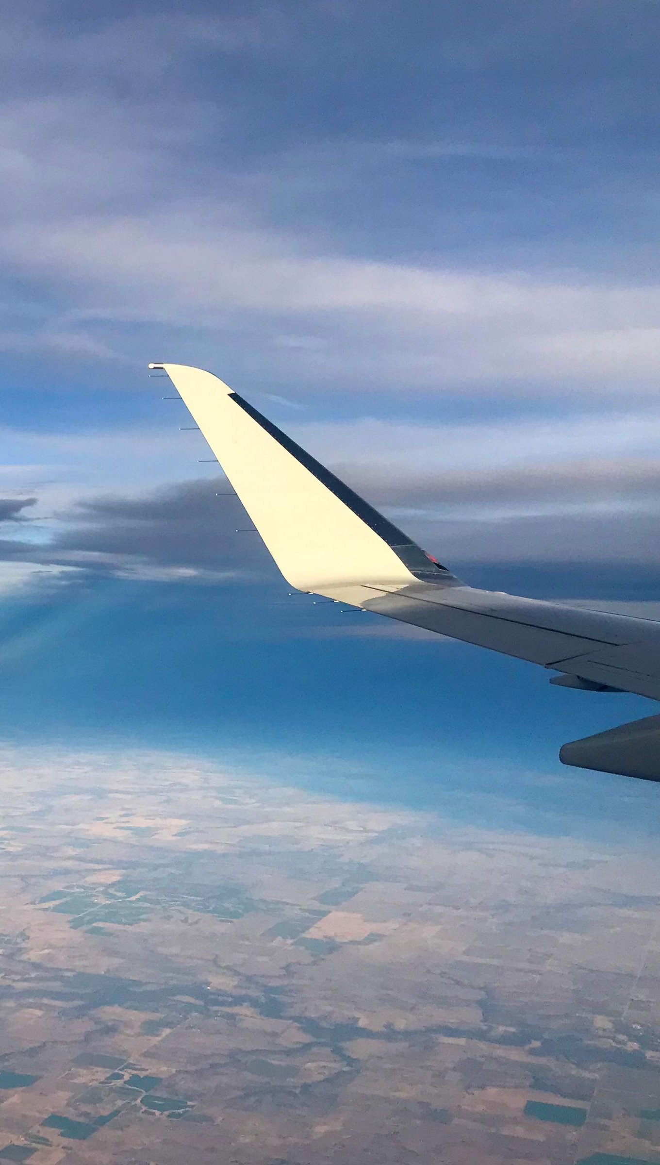 El cielo desde avión