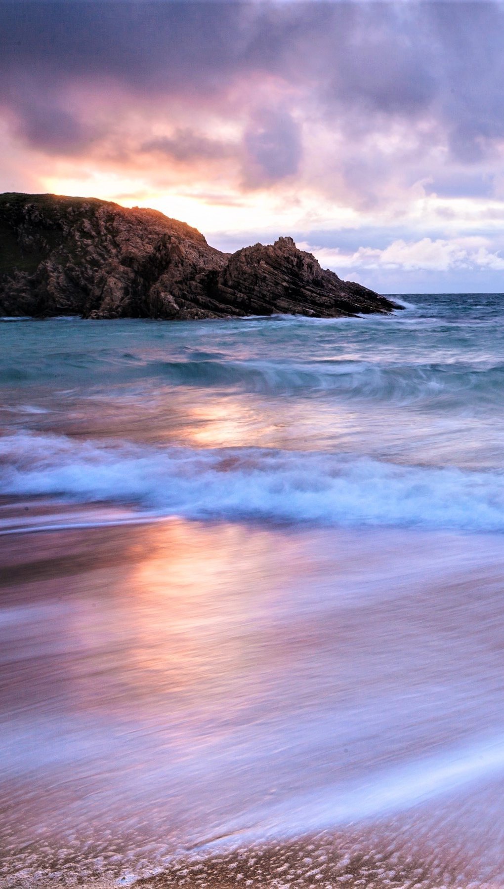 El horizonte en la playa