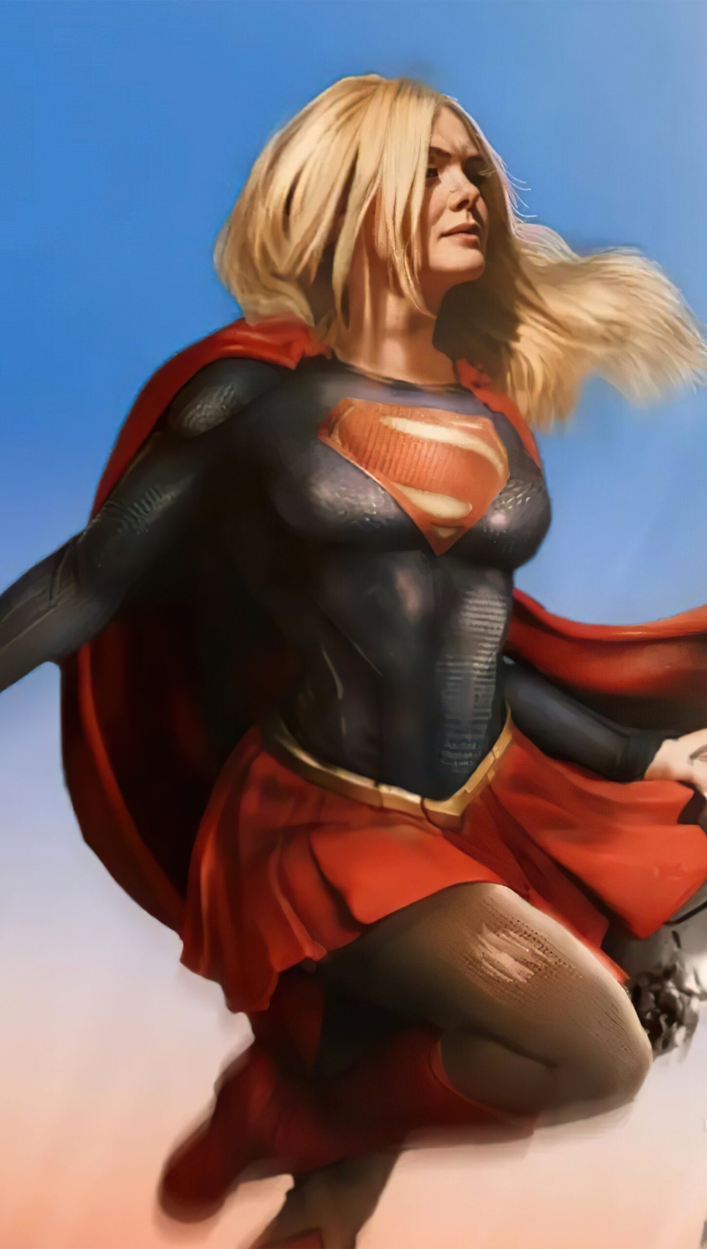 Elle Fanning como Supergirl