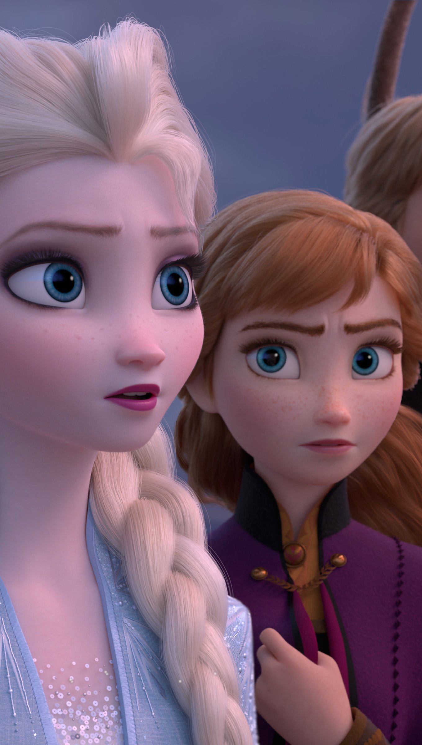 Elsa, Anna y Kristoff de Frozen 2