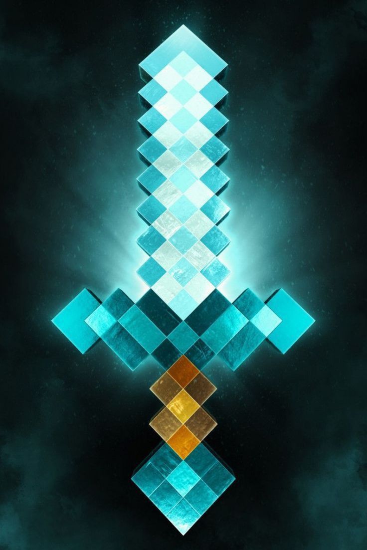 Espada de Minecraft fondo para celular