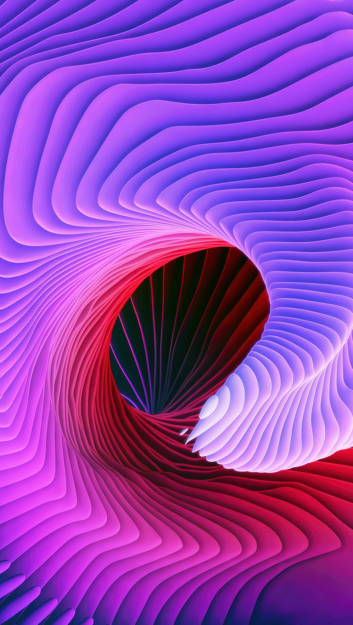 Espiral colorido Abstracto MacOS