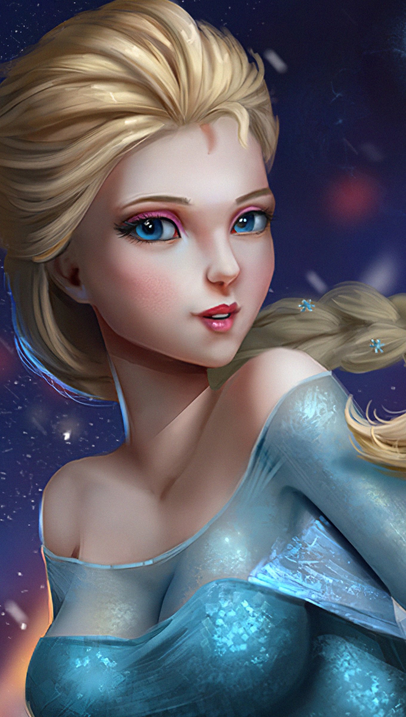 Fanart de Elsa de Frozen