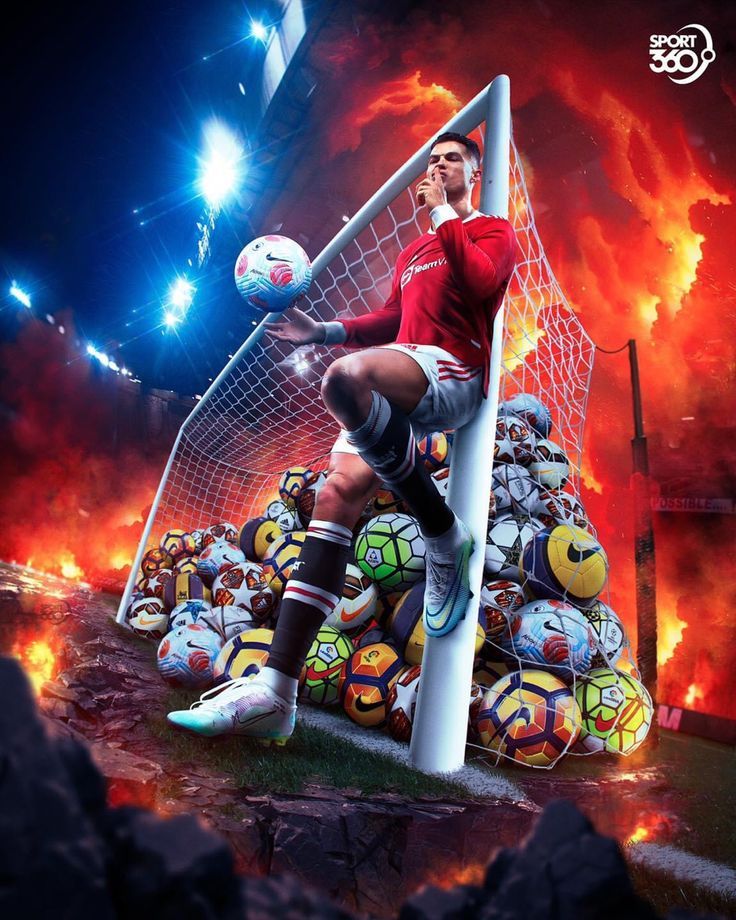 Fondo 3D de goles de Cristiano Ronaldo