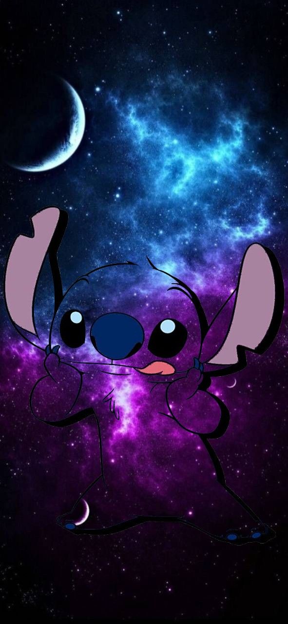 Fondo Difuminado Stitch universo