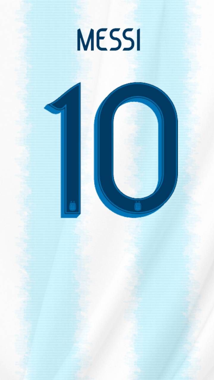 Fondo para Iphone Messi N°10 Argentina