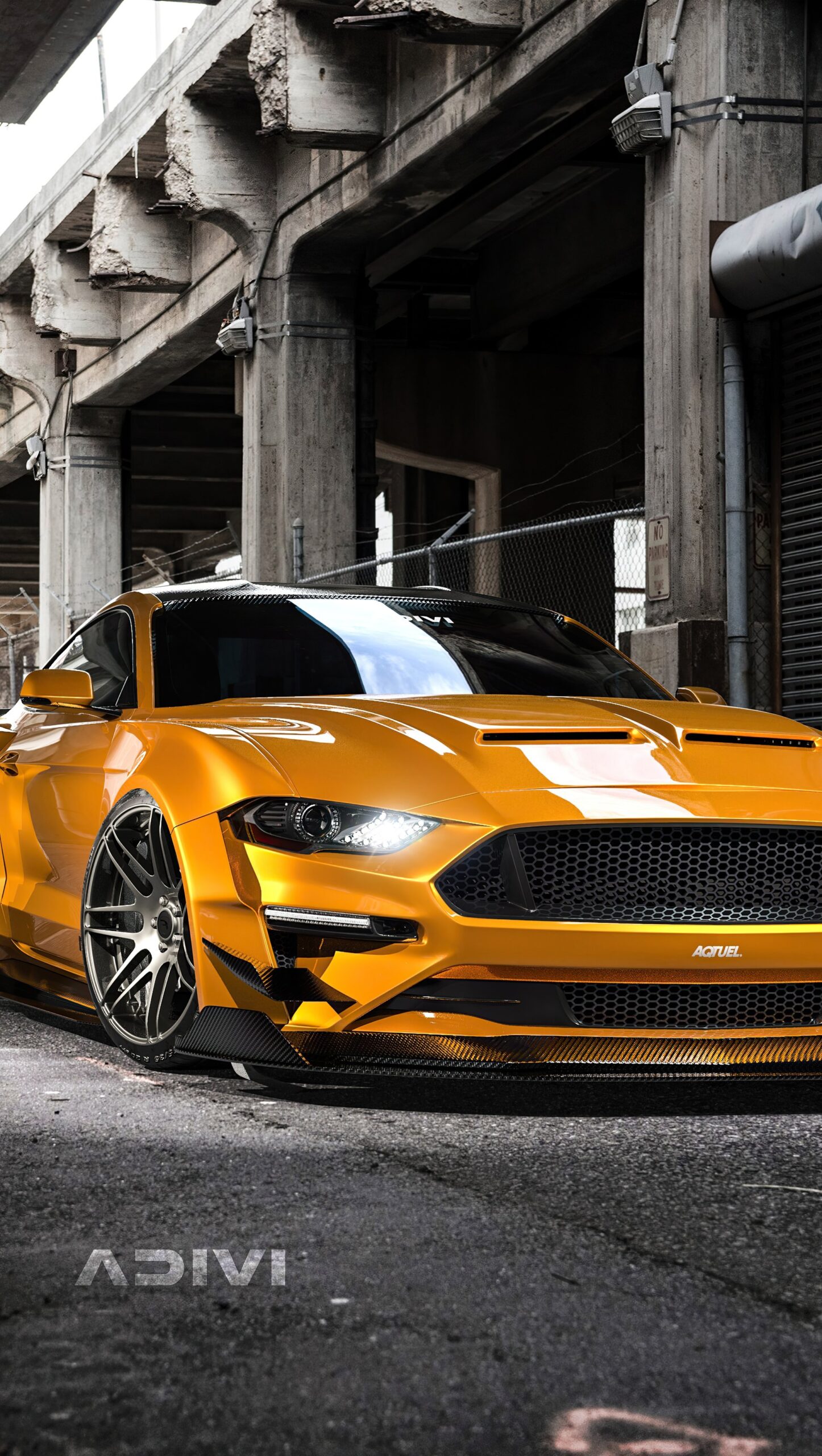 Ford Mustang Wideboy CGI