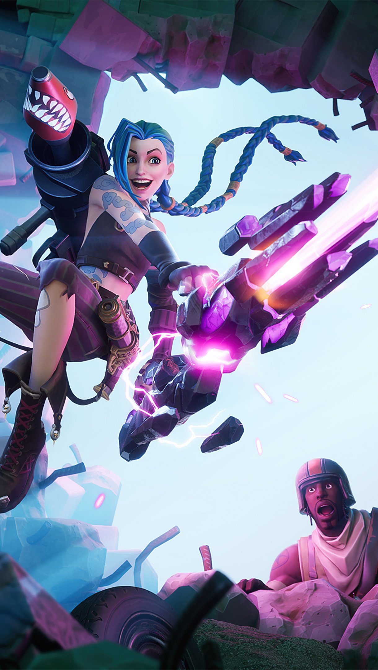 Fortnite Jinx de Arcane