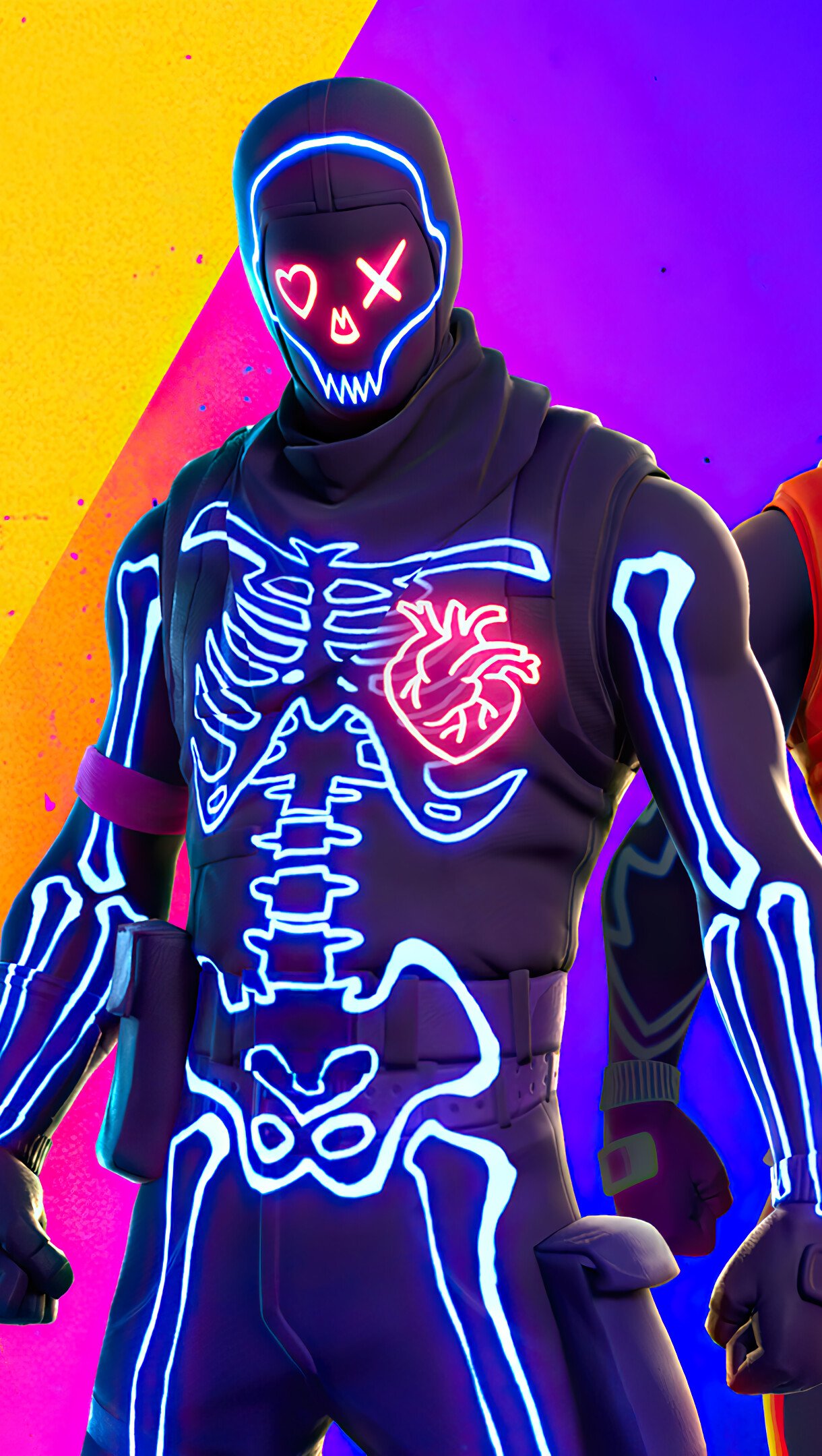 Fortnite Party Trooper skin Halloween outfit