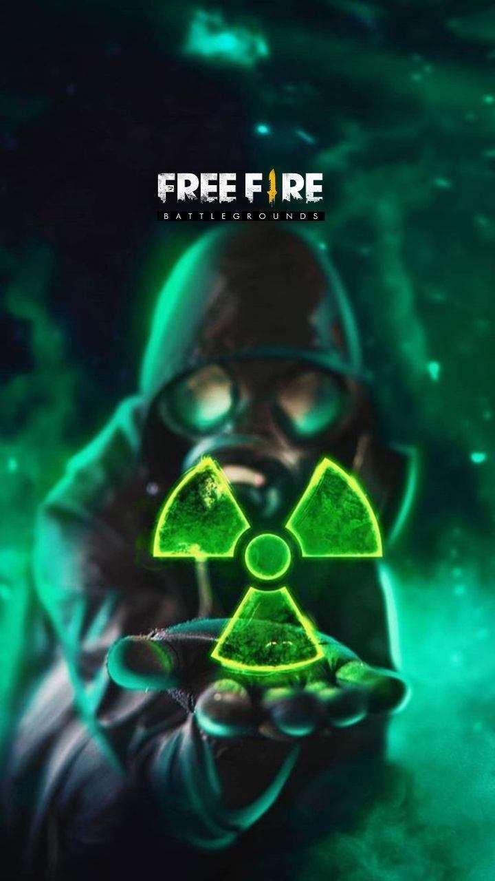 Free Fire Radioactivo verde