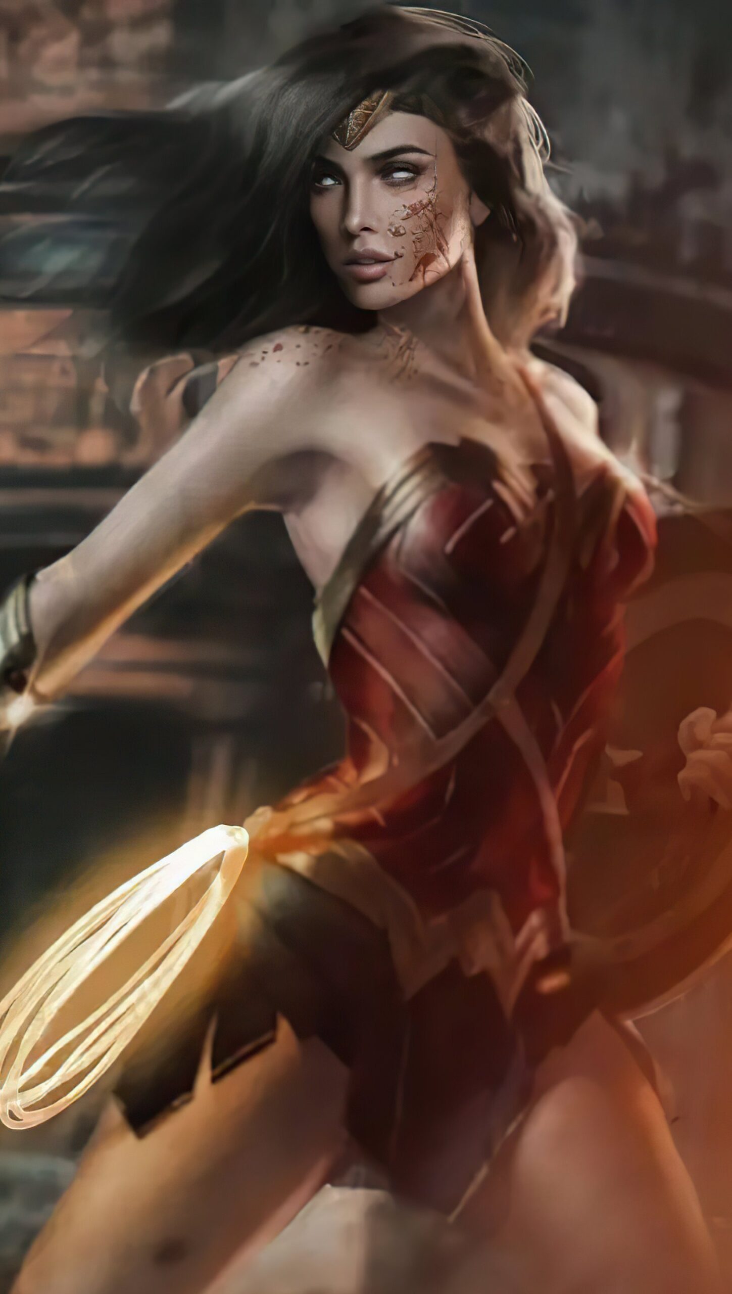 Gal Gadot Concepto como Mujer Maravilla