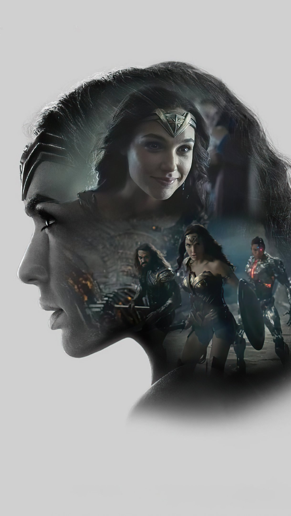 Gal Gadot como Mujer Maravilla Zack Snyder’s Justice League Minimalista