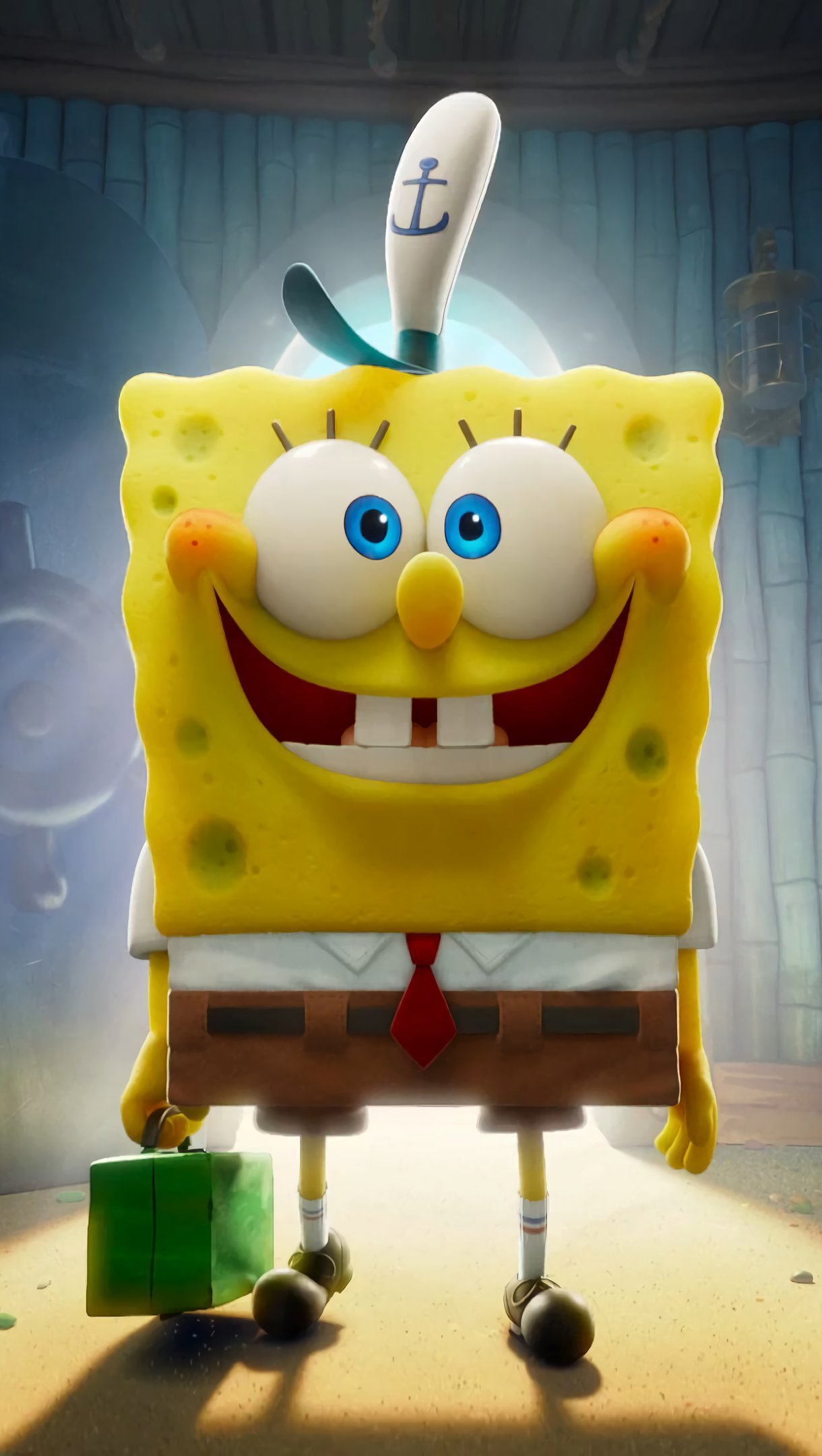 Gary y Bob Esponja en Un héroe al rescate