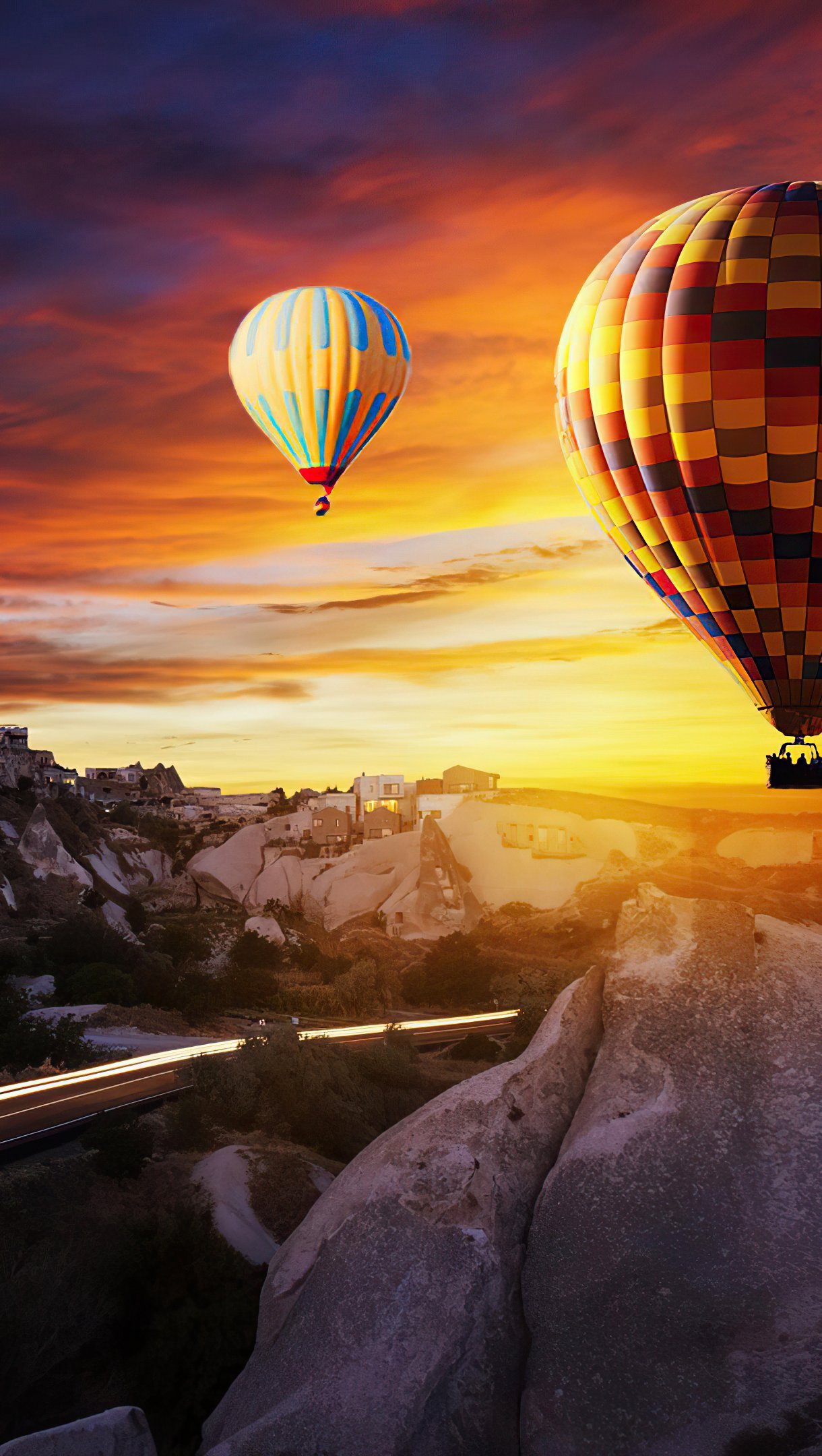 Globos aerostaticos sobre Goreme