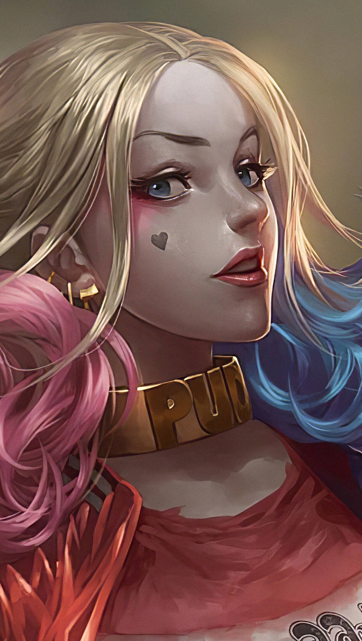 Harley Quinn con bate Fanart