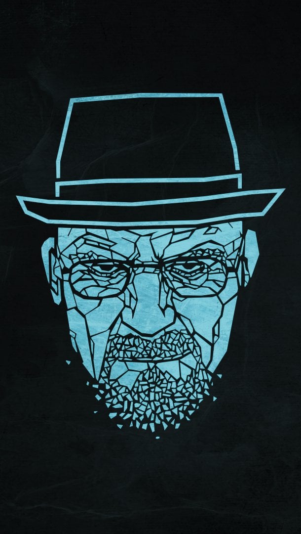 Heisenberg Breaking Bad Minimalista