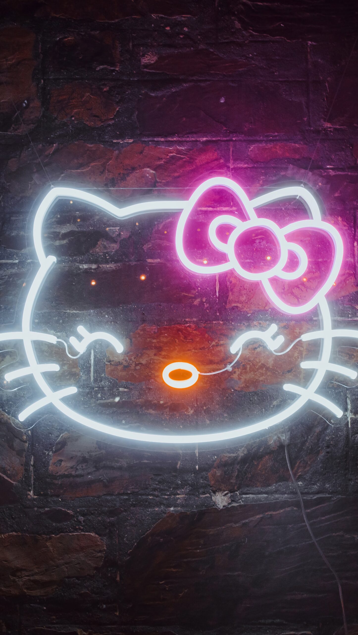 Hello Kitty luces neon