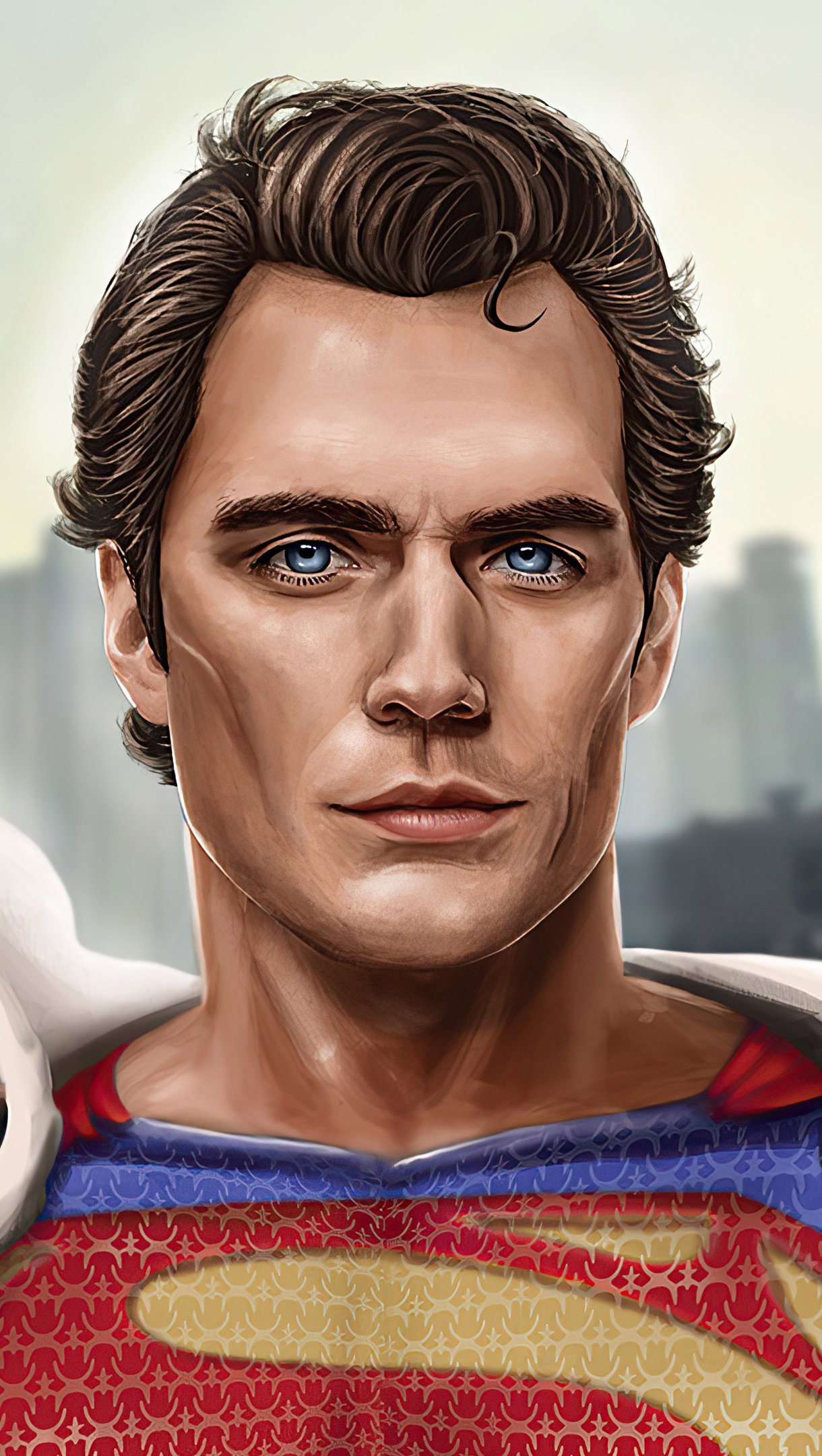 Henry Cavill como Superman 2020 Fanart